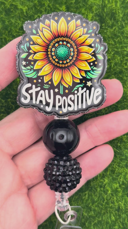 Stay Positive-Sunflower