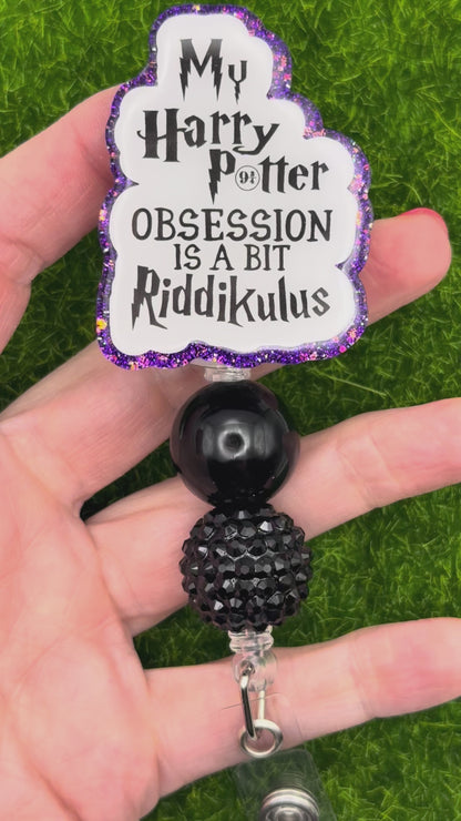 HP obsession-purple glitter
