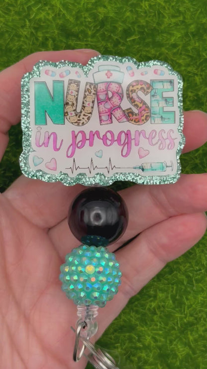 Nurse in progress-teal